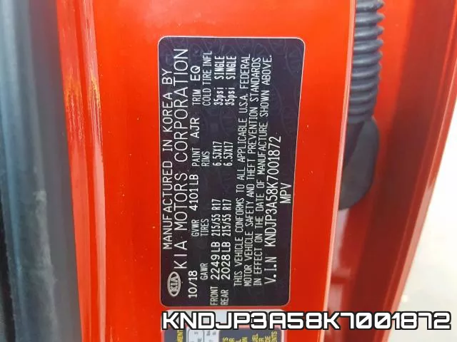 KNDJP3A58K7001872 фото 2