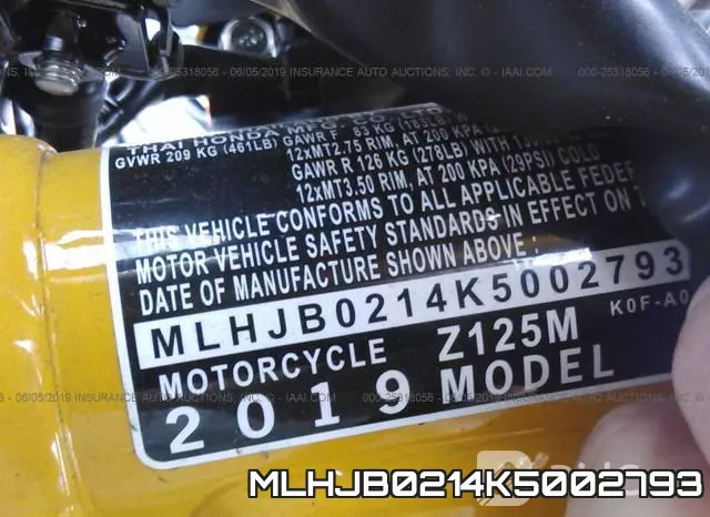 MLHJB0214K5002793 фото 2