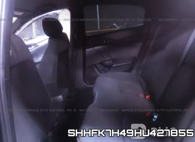 SHHFK7H49HU427855 фото 9