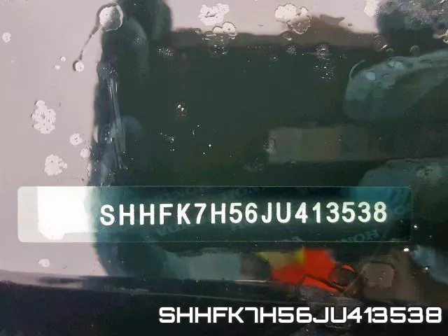 SHHFK7H56JU413538 фото 2