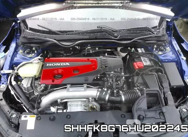 SHHFK8G76HU202245 фото 2