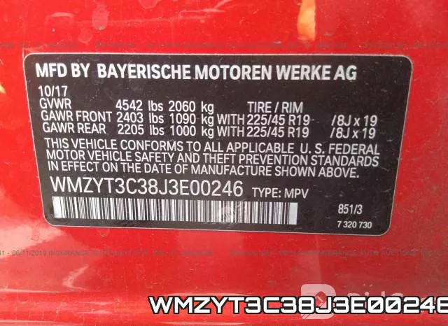 WMZYT3C38J3E00246 фото 10