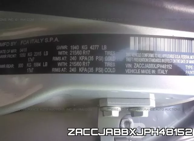 ZACCJABBXJPH48152 фото 10