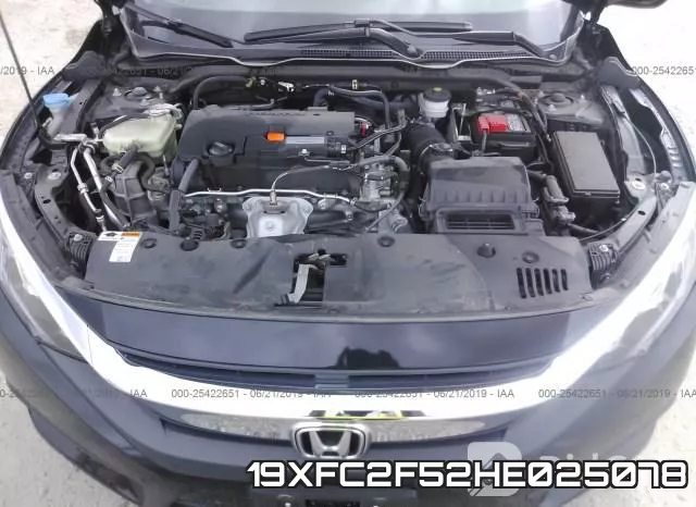 19XFC2F52HE025078 фото 2