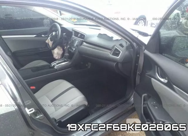 19XFC2F68KE028065 фото 6