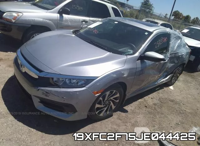 19XFC2F75JE044425 фото 3