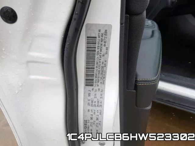 1C4PJLCB6HW523302 фото 2