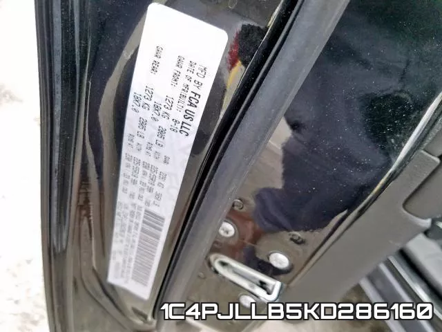 1C4PJLLB5KD286160 фото 2