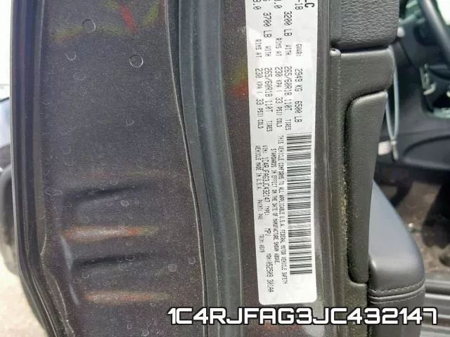 1C4RJFAG3JC432147 фото 2
