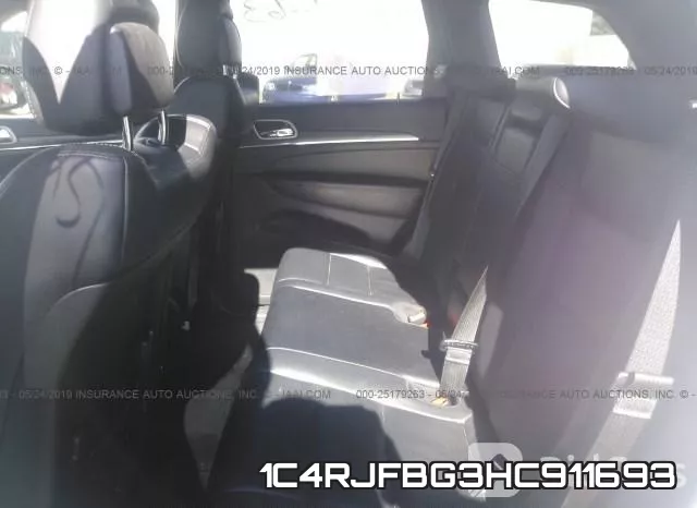 1C4RJFBG3HC911693 фото 9