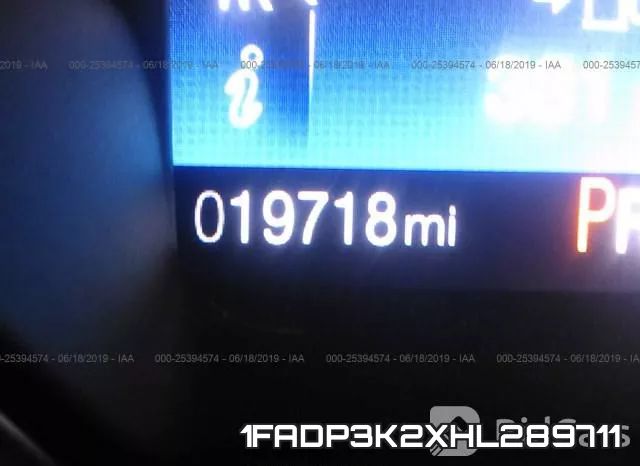 1FADP3K2XHL289711 фото 8