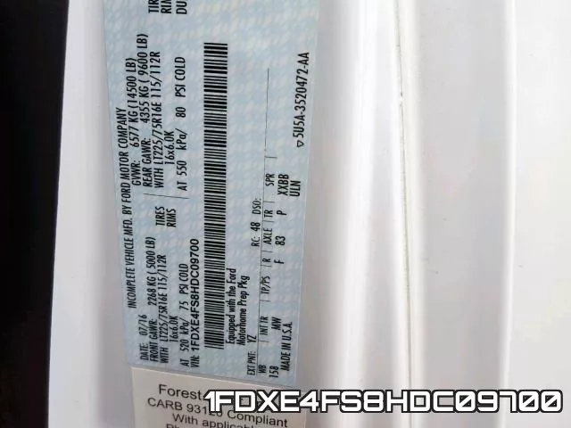 1FDXE4FS8HDC09700 фото 2