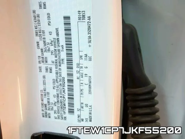 1FTEW1CP7JKF55200 фото 2
