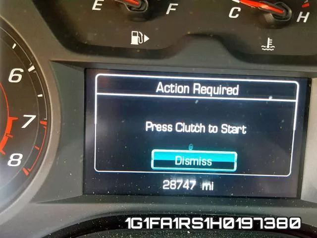 1G1FA1RS1H0197380 фото 9