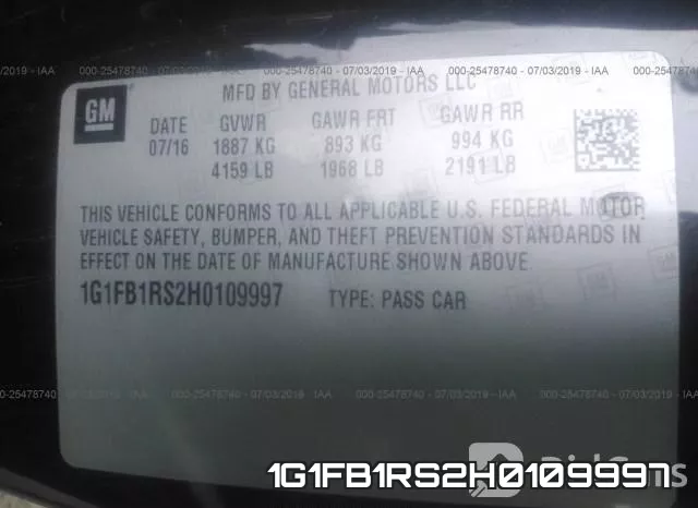 1G1FB1RS2H0109997 фото 10