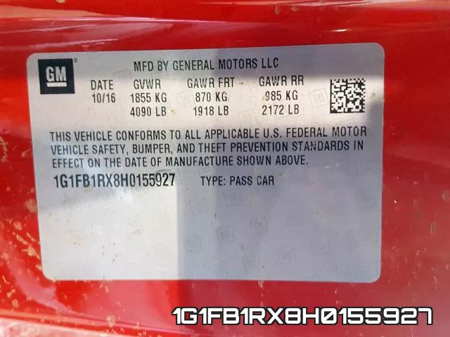 1G1FB1RX8H0155927 фото 2