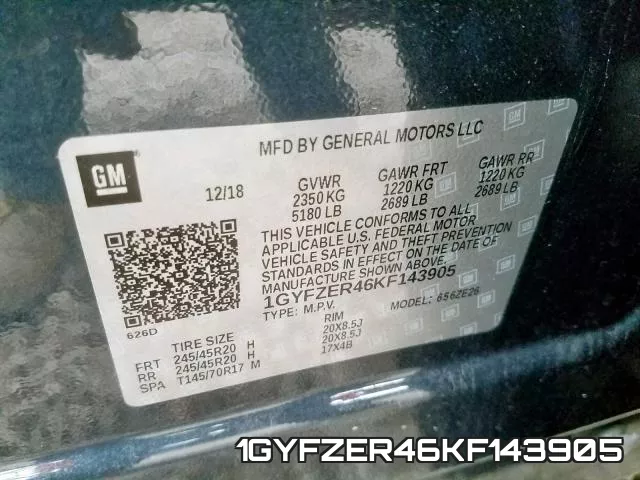 1GYFZER46KF143905 фото 2