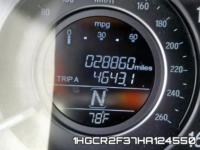 1HGCR2F37HA124550 фото 9