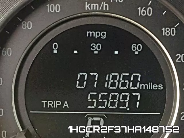 1HGCR2F37HA148752 фото 9