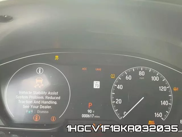 1HGCV1F18KA032035 фото 9