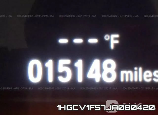 1HGCV1F57JA080420 фото 8