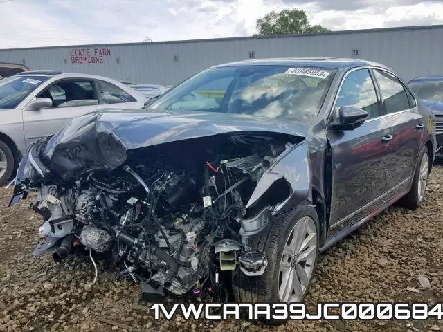 1VWCA7A39JC000684 фото 3