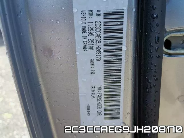 2C3CCAEG9JH208170 фото 2