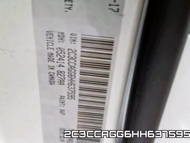 2C3CCAGG6HH637595 фото 2