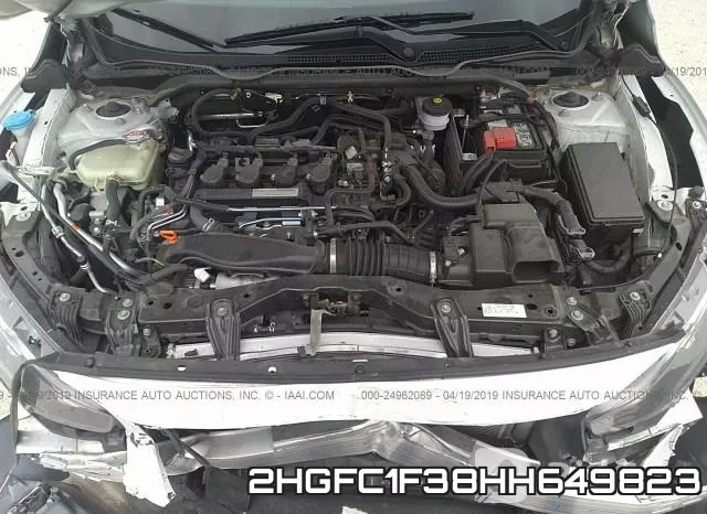 2HGFC1F38HH649823 фото 2