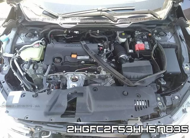 2HGFC2F53HH517835 фото 2