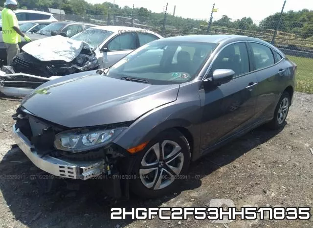 2HGFC2F53HH517835 фото 3