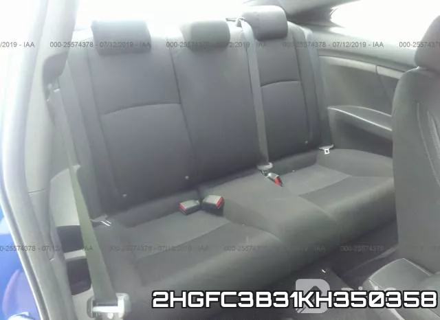 2HGFC3B31KH350358 фото 9