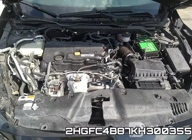 2HGFC4B87KH300355 фото 2