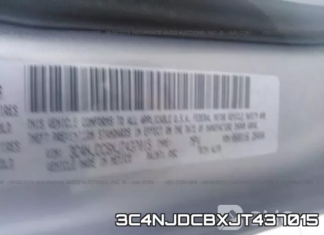 3C4NJDCBXJT437015 фото 10