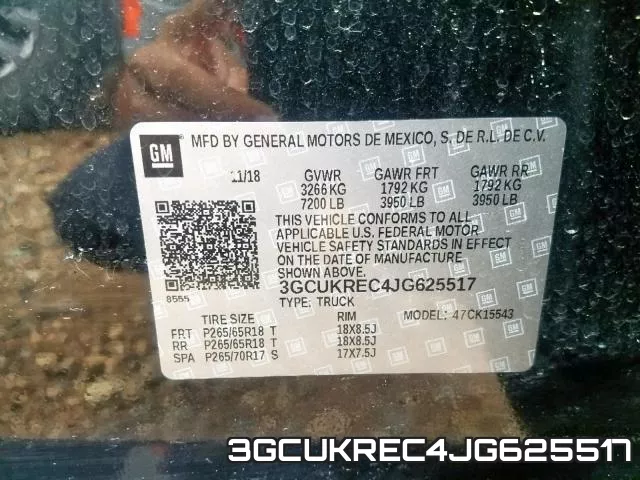 3GCUKREC4JG625517 фото 2
