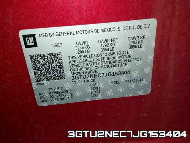 3GTU2NEC7JG153404 фото 2