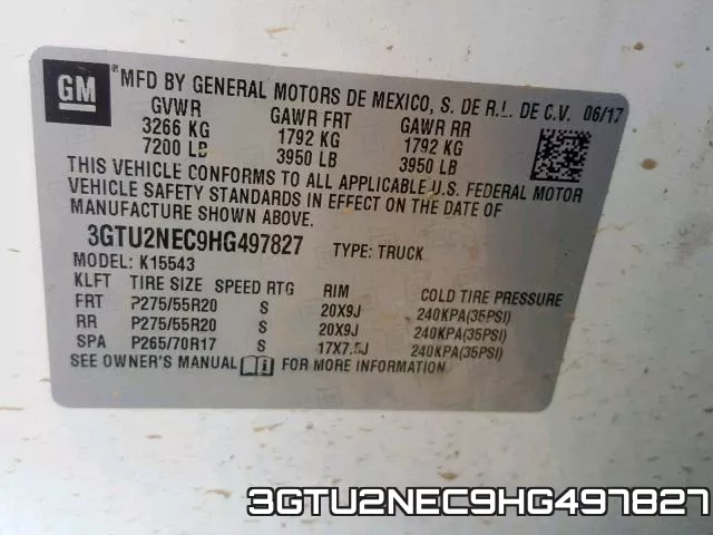 3GTU2NEC9HG497827 фото 2