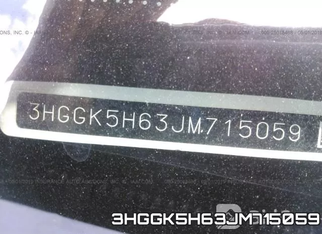3HGGK5H63JM715059 фото 10