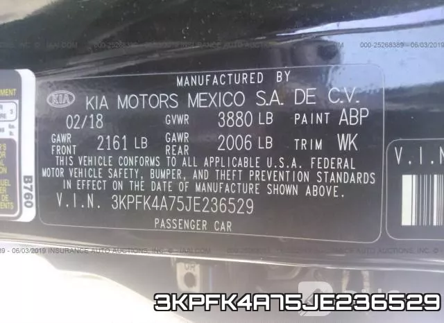 3KPFK4A75JE236529 фото 10