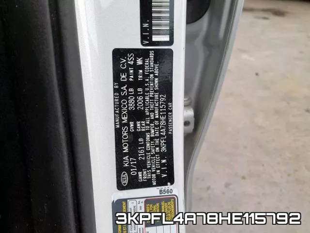 3KPFL4A78HE115792 фото 2