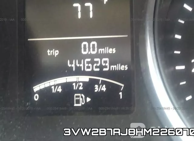 3VW2B7AJ8HM226070 фото 8