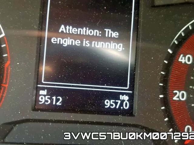 3VWC57BU0KM007292 фото 9