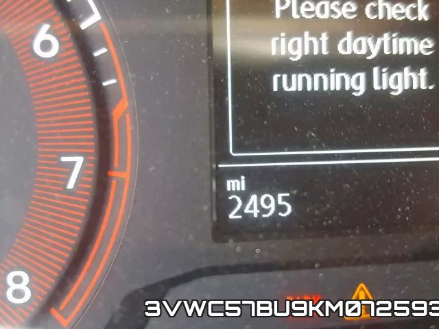 3VWC57BU9KM072593 фото 9