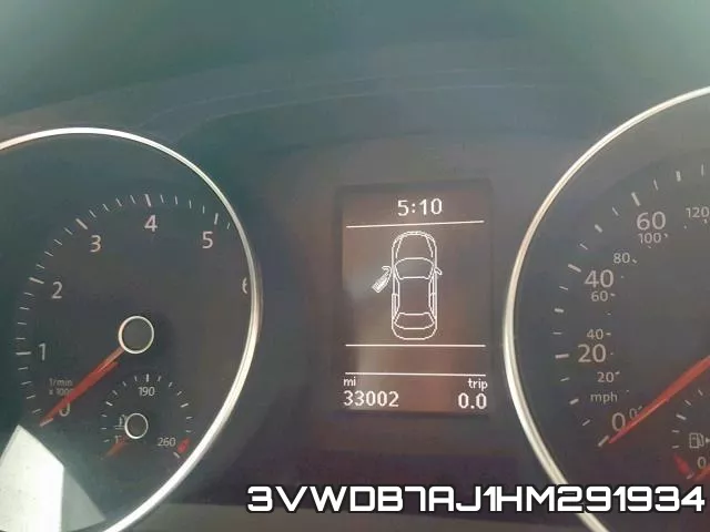 3VWDB7AJ1HM291934 фото 9