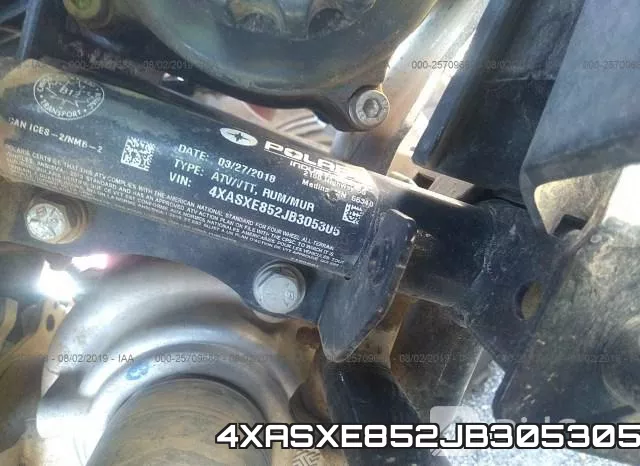 4XASXE852JB305305 фото 2