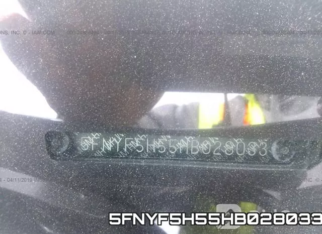5FNYF5H55HB028033 фото 10
