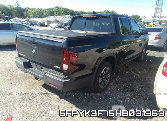 5FPYK3F75HB031963 фото 5
