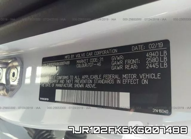 7JR102FK6KG007488 фото 10