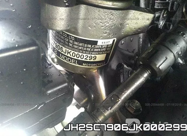 JH2SC7906JK000299 фото 2