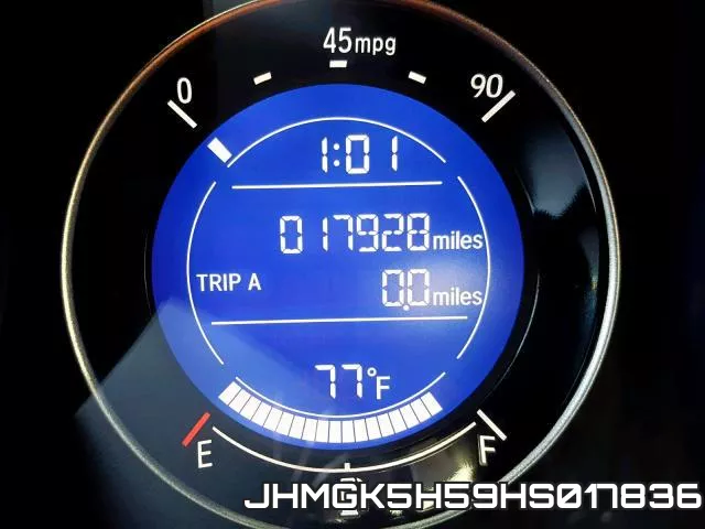 JHMGK5H59HS017836 фото 9